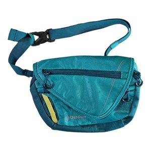 Outdoor Products Marilyn Waist Pack Crossbody Sling Fanny Travel Bag Teal Green‎